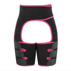 Suren Fitness Waist Træner Sport Bælte Justerbar Elastisk Talje RygStøtte Bælte Neopren Slankende Style2-Pink L-XL
