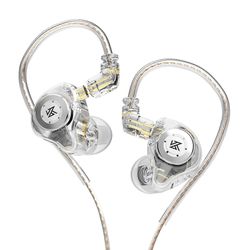 Kz Edx Pro In-ear -lavamonitori Kuulokkeet Kaksi magneettista dynaamista yksikköä Kuulokkeet Shock Bass -kuulokkeet 0,75 mm: n irrotettavalla kaape...