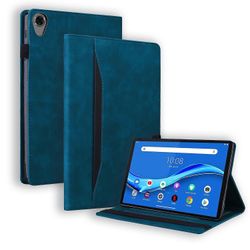 Lenovo Tab M8 FHD TB-8505F / TB-8705X 8,0 tuuman yritysiskunkestävä vaakasuora läppänahkakotelo pidikkeellä ja korttipaikoilla sekä valokuvakehykse...