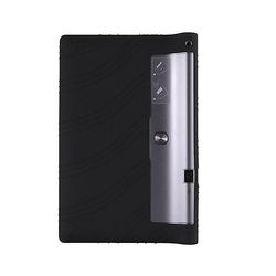 Fundas For Lenovo Yoga Tab 3 Pro 10.1 Tilfelle Barn Silisium Stativ Deksel For Lenovo Yoga Tab 3 Pro 10.1 Cover X90l X90f X90m Tilfeller Svart