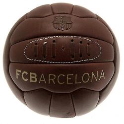 FC Barcelona officielle Retro arv bold Brown Size 5