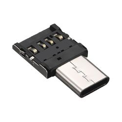 Mini Otg Adapter Type-c Mann Til Usb Kvinnelig Omformer Dataoverføringsadapter For Android-enhet