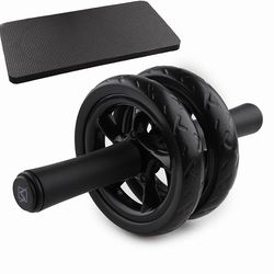 Ab Roller Skridsikker 15cm Dæk Mønster Fitness Gym Motion Abdominal Wheel Roller