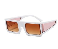 Langytx 2022 Nye kvinders solbriller Smalle Side Briller Punk Rock Fashion Ins Street Mænds solbriller SID4 Normal