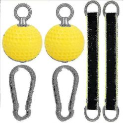 72mm pull up bolde Cannonball Grip Finger Trainer (gul) jc