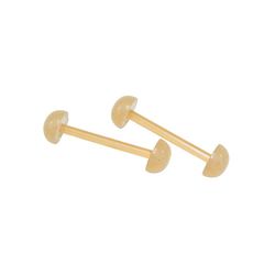 BodyJewelryOnine Kød farve holdere 14g bioflex materiale