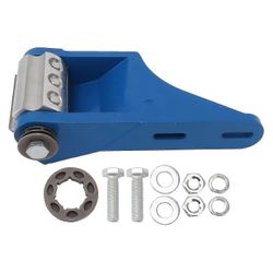 Tukikuorimakoneen moottorisahakäyttöinen sininen kuorintatyökalu, joka soveltuu tukkirakentajan sahan puunkäsittelyyn