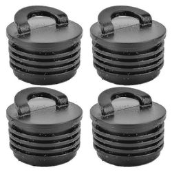 4kpl kajakki veneen tyhjennystulppa Universal Drain Plug Kit Veneen tyhjennysaukkotulpat