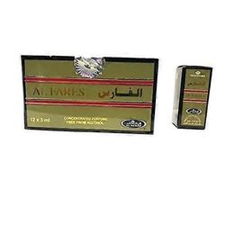 AL-REHAB Pakkaus 12 myskihajuvettä Al Rehab Al Fares 3ml 100% öljyä