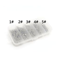 Fiskekugle leje drejes 50pcs / boks rustfrit stål høj styrke svirvels med Coastlock Snap High Speed Trolling Connector L