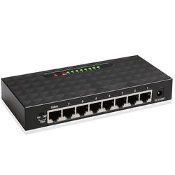 8-porttinen gigabitin verkkokytkin 1000 mbps gigabitin Ethernet-verkkokytkin lan hub Ethernet Smart Switc