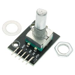 Kredsløb tilbehør 1pcs 360 grader roterende koder modul mursten sensor switch udvikling ky-040