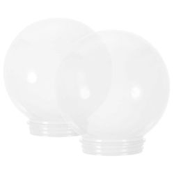 2kpl akryylipallon muotoinen lampunvarjostin maapallo valokansi vaihto riipusvalo akryylilampun varjostin