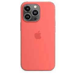 Silikonikotelo Iphone 13 Prolle Vaaleanpunainen Pomelo MagSafella