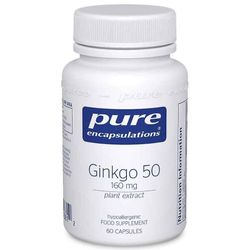 Pure Encapsulations Puhtaat kapselaatiot Ginkgo 50 160mg Kapselit 60
