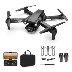 Sajygv H7pro drone med 4k hd kamera til turister, rc flylegetøj, fpv gestus fotografering, led lys, 360 roll app, fjernbetjening fly BK enkelt kame...