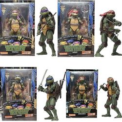 Ninja Turtles 1990 elokuva 7" Neca Tmnt Teini-ikäiset irtaimet lelut Mutantti toimintahahmo Donatello