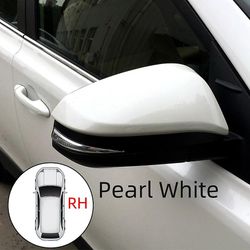 Til Toyota Rav4 2014 2015 2016 2017 2018 2019 Auto Dele Bakspejl Cap Cover Bilspejlhus Skaller Malet udskiftning Pearl White RH