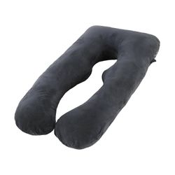 Kokovartalon U-muotoinen tyynynpäällinen, kristallit, samettityynynpäällinen, hengittävä vetoketjullinen tyynynpäällinen sohvatyynyyn Musta harmaa ...