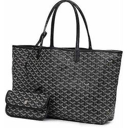 Goyard Tote bag-Black-L