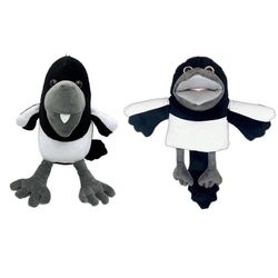 Vau englanti Steve ja Maggie Pehmolelu Lapset Täytetyt eläimet Lelu Varis Käsinuket Nukke