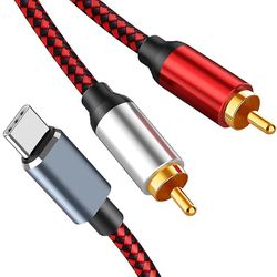 USB C til 2 O kabel Type C til 2 O kabel 1m