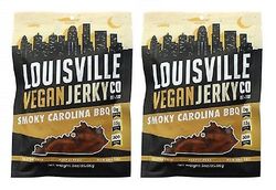 Louisville Vegan Jerky Co Røykfylt Carolina BBQ 2-pakke