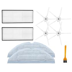 9pack Hepa Filter Mopping Klude Side Brush For Xiaomi Roborock S7 T7s T7plus T7splus Robo