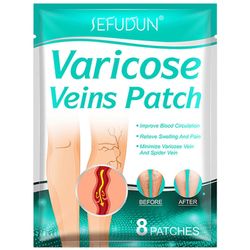 Jalkojen suonikohjujen korjauslaastarit Ammattimaiset matotarrat kaikille ihotyypeille päivittäiseen käyttöön naisille ja miehille 1pc