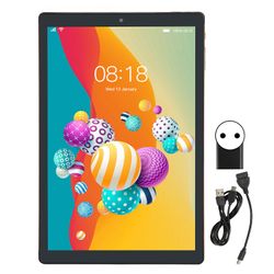 10.1in tablet til Android12 orange 5g wifi opkald 6gb 128gb dobbelte kameraer 1960x1080 10 kerner 8800mAh batteri tablet 100240v EU Plug