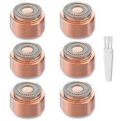 Sukupolven 3 vaihtopäät viimeistelyyn virheetön kasvojen karvojen poistoaine kaksinkertainen tarkkuustoisto Ruusu kullan