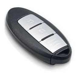 Nissan X-Trail 2-painikkeinen kaukosäädin auton avain 433MHz 4A sirun S180144102 vaihto As Shown