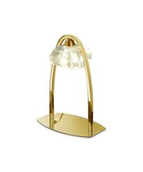 Inspired Lighting Alfa bordlampe 1 lys G9, fransk guld