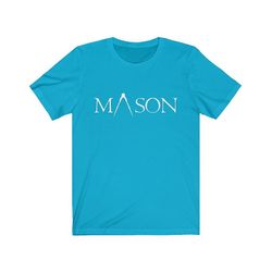 Bricks Masons Mason kompas frimurerisk t-shirt Turkis Xl