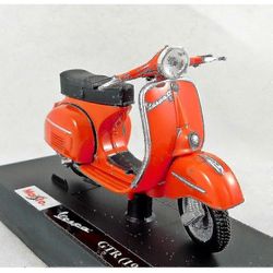 Maisto-skootteri 1:18 Vespa Gtr 1968 Punainen