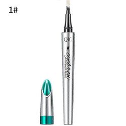 QIC neljä kaksihaaraista päätä vedenpitävä pitkäkestoinen kulmakarvojen lyijykynä meikki kosmetiikka QinHai 1
