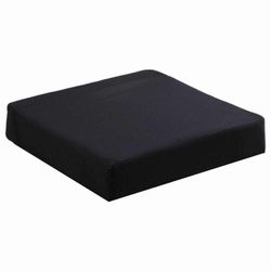 Tiheä vaahtomuovityyny Kevyt mukava istuintyyny huoneen ruokapöydän tuoleille Musta Square