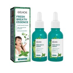 1-3X poistotipat Mieto minttu suuvesi 30ml Cool Mint Suunhoito Essence Päästä eroon Halitoosista Taistele Halitoosia vastaan 30ml 2 kpl