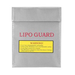 1pc Brandsikker Rc Lipo Batteri Sikkerhedspose Sikker Beskyttelse Opladning Taske Sæk 180 x 230 mm Varm!
