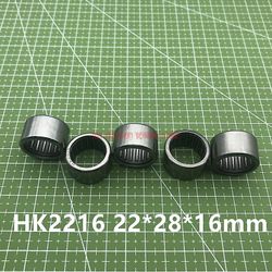 10stk Hk222816 Hk2216 22*28*16mm 57941/22 Trukket kop type nålerulleleje 22 x 28 16mm Gratis forsendelse Høj kvalitet
