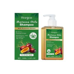 unbrand Batana-öljyshampoo rosmariiniuutteella, ravitseva ja uudistava, pehmeä, tuuheuttava ja pörröinen, vähentää hiustenlähtöä shampoo miehille j...