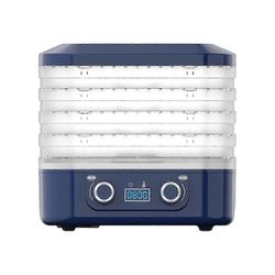 Ruoka pakastekuivain kone kotiin, kuivauskone karkkia ja välipaloja varten Sininen