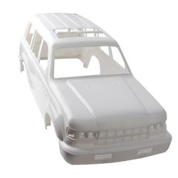 Fisheraw 313mm muovinen kovarunkoinen RC-lisävaruste 1/10 Land Cruiser LC80 telaketjulle