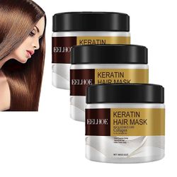 1-3X Ny kollagen hårbehandling, kollagen hårmaske, 100ml dyb reparation konditionering Argan Oil Collagen hårmaske essens til tørt beskadiget hår 1PC