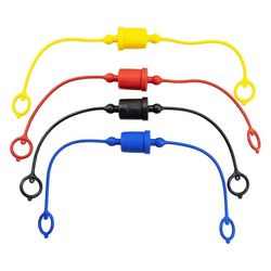 4 sarjaa hydraulinen pikaliitin, urospölykorkki ja naarastulpan kansi, kumiset pölykorkit/tulpat (-A 3/8 tuumaa) Kuten