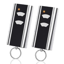 2 autotallin oven vaihtokaukosäädin RCU 433-2K, 433.92 MHz autotallin avaaja käsilähettimelle