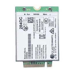 DW5820E L850-GL LTE 4G -korttimoduuli 0284DC 284DC Dell Laptop 3500 5400:lle White&green