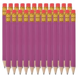 Lasten lyijykynät 72kpl pieni violetti puu opiskelijoille kannettava kirjoitus ja luonnostelu koulutarvikkeet kuusikulmainen muoto 10.00X0.80X0.80CM