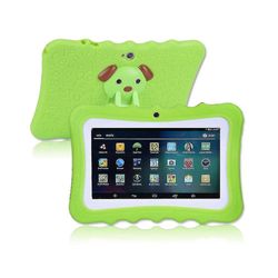 7" Lasten Tabletti Android-tabletti Pc 8 Gb Rom 1024 * 600 Resoluutio Wifi Kids Tablet Pc Vihreä