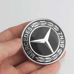 Sopii Mercedes-Benz Liesituulettimen vakiohuppu Flat Standard vehnäkorvalogo Väri B 1 pc